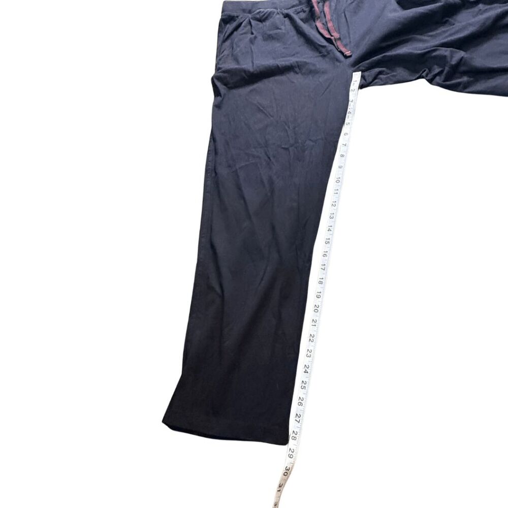 Tommy Bahama Men's Elastic Waist Drawstring Cotton Blend Lounge Pants Navy XL - Picture 8 of 9